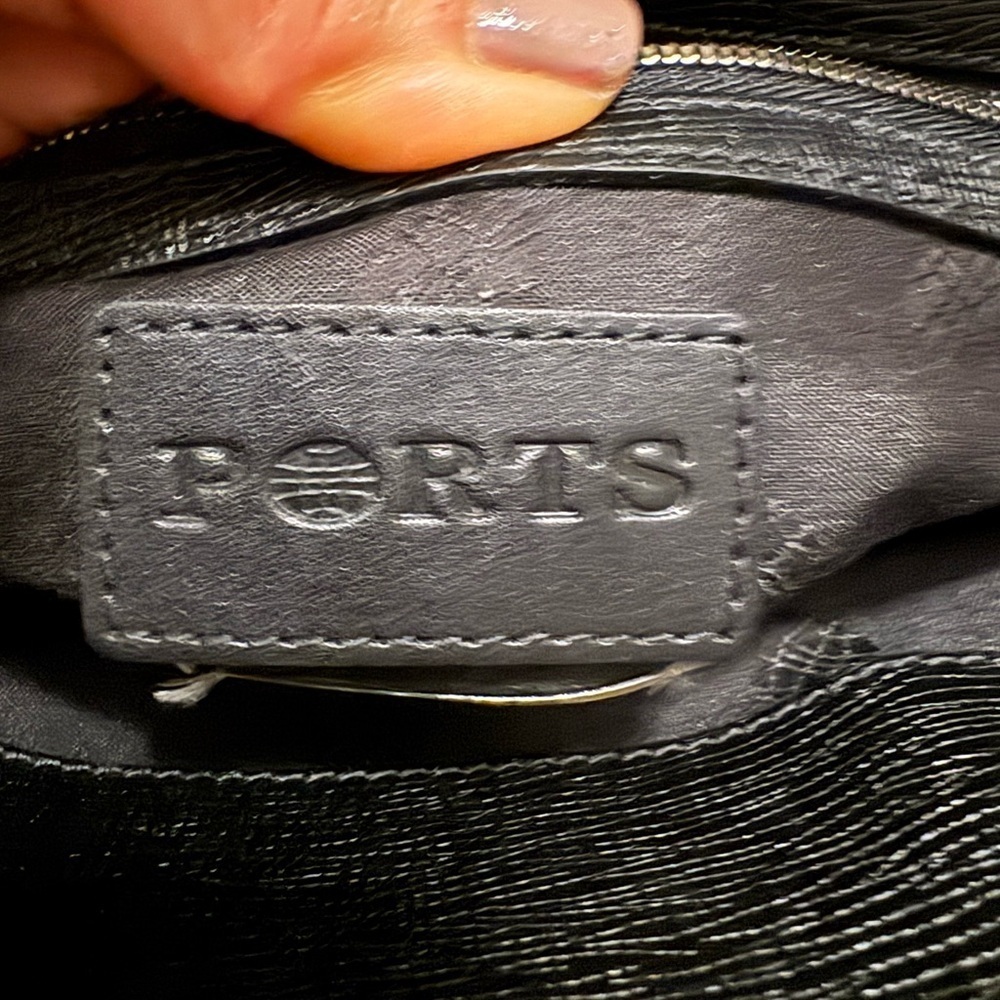Ports 1961 Black Messenger Bag - Picture 2 of 8